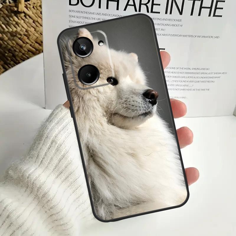 Samoyed Puppy For Realme 15 Pro 10 11 12 13 14 Pro Plus C67 C65 C63 C61 C55 C53 C51 C35 C71 C75 GT7 Case