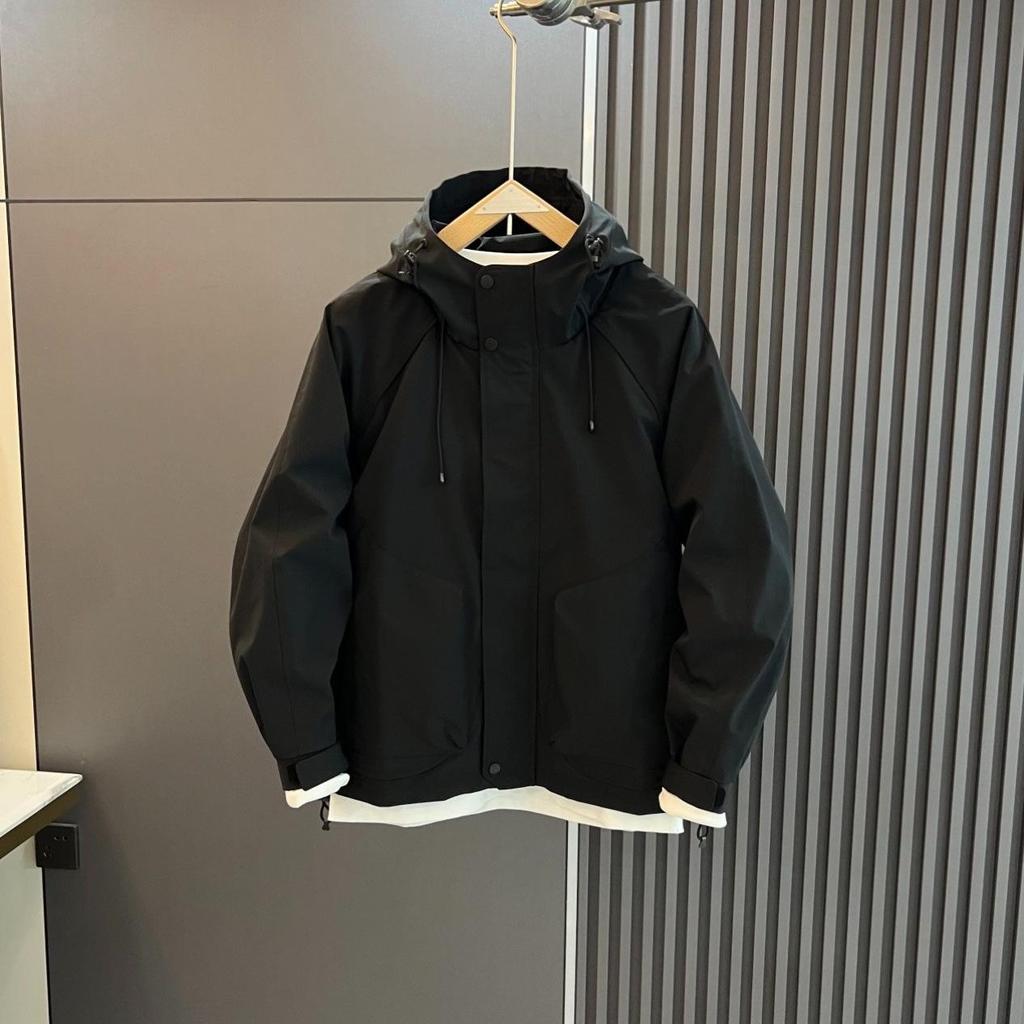 Men's Trendy Hooded Jacket - Spring/Autumn Casual Versatile Outdoor Sportswear