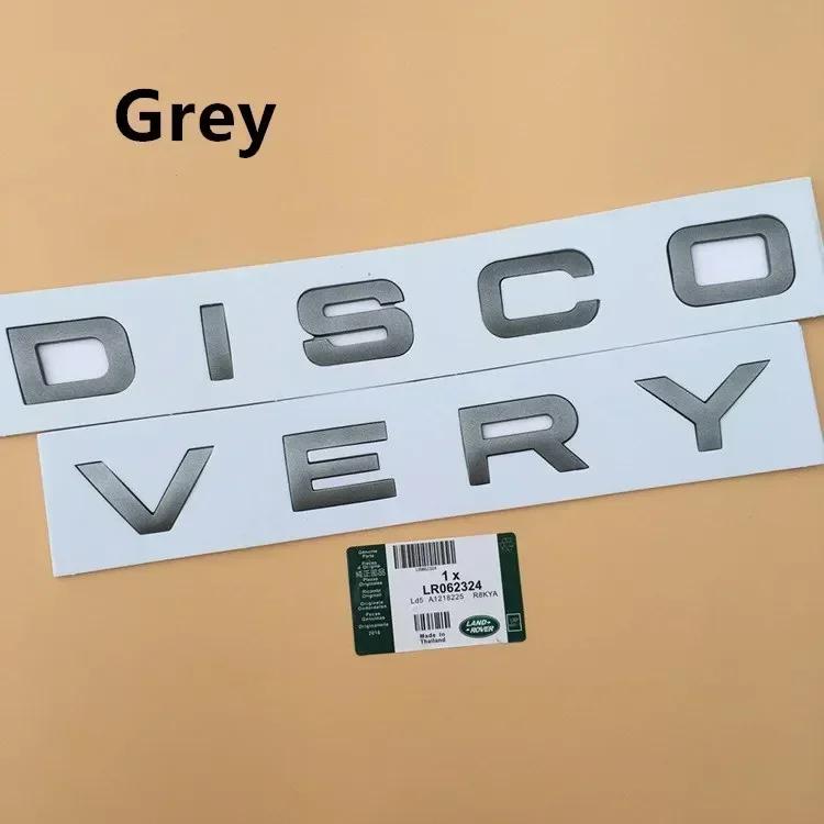 Abs Chrome Car Front Trunk Emblem for Land Rover Discovery 1 2 3 4 5 Auto Label Hood Bonnet Rear Tailgate Sticker Decoration XS1