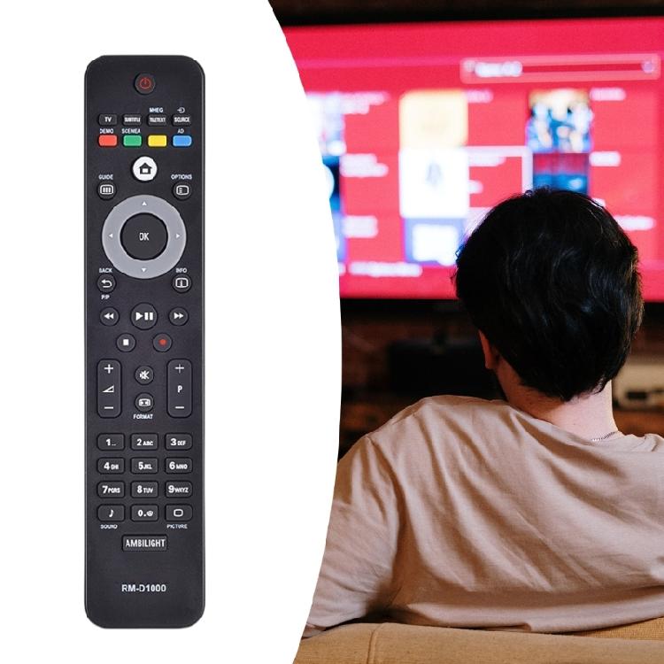 Easy Use Television Remote For RM-D1000 52PFL5604H Screens Controlller Straightforward Button Configuration
