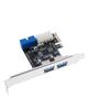 2 Ports 19Pin PCI To USB 3.0 Expansion Card Adapter Converter