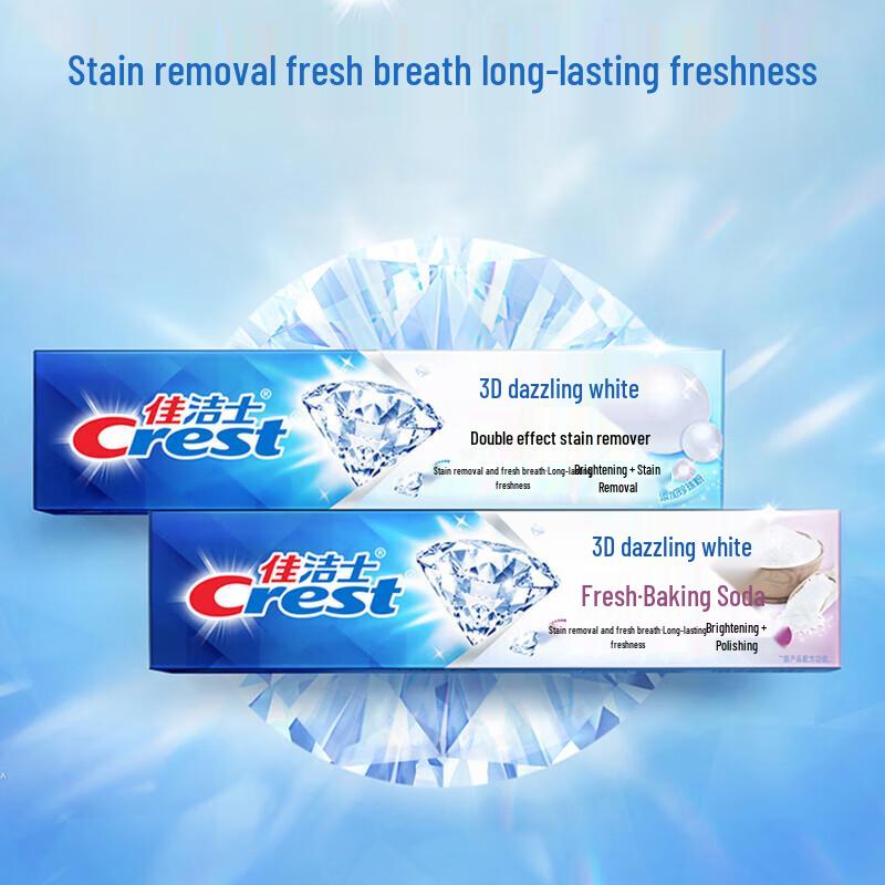 Crest 3D White Jasmine Mint Toothpaste