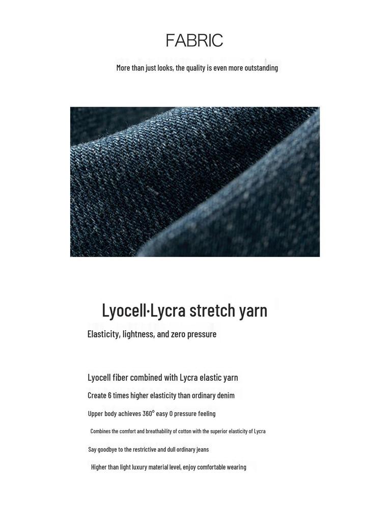 FengXun Women's Retro Slimming Straight Cropped Jeans