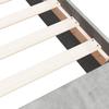 Bed Frame Concrete Grey 75x190 cm Particleboard