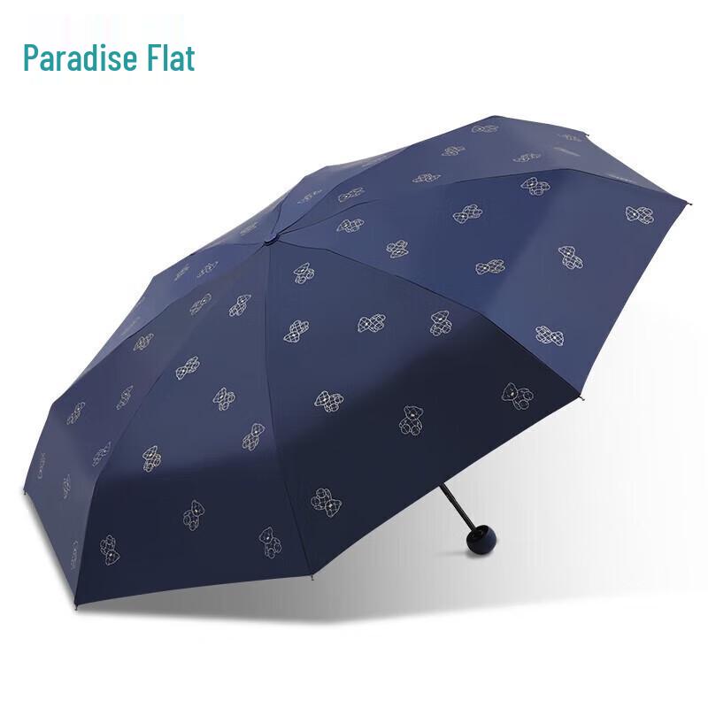 Heaven Umbrella 5-Fold Black-Coated Capsule Sun/Rain Umbrella