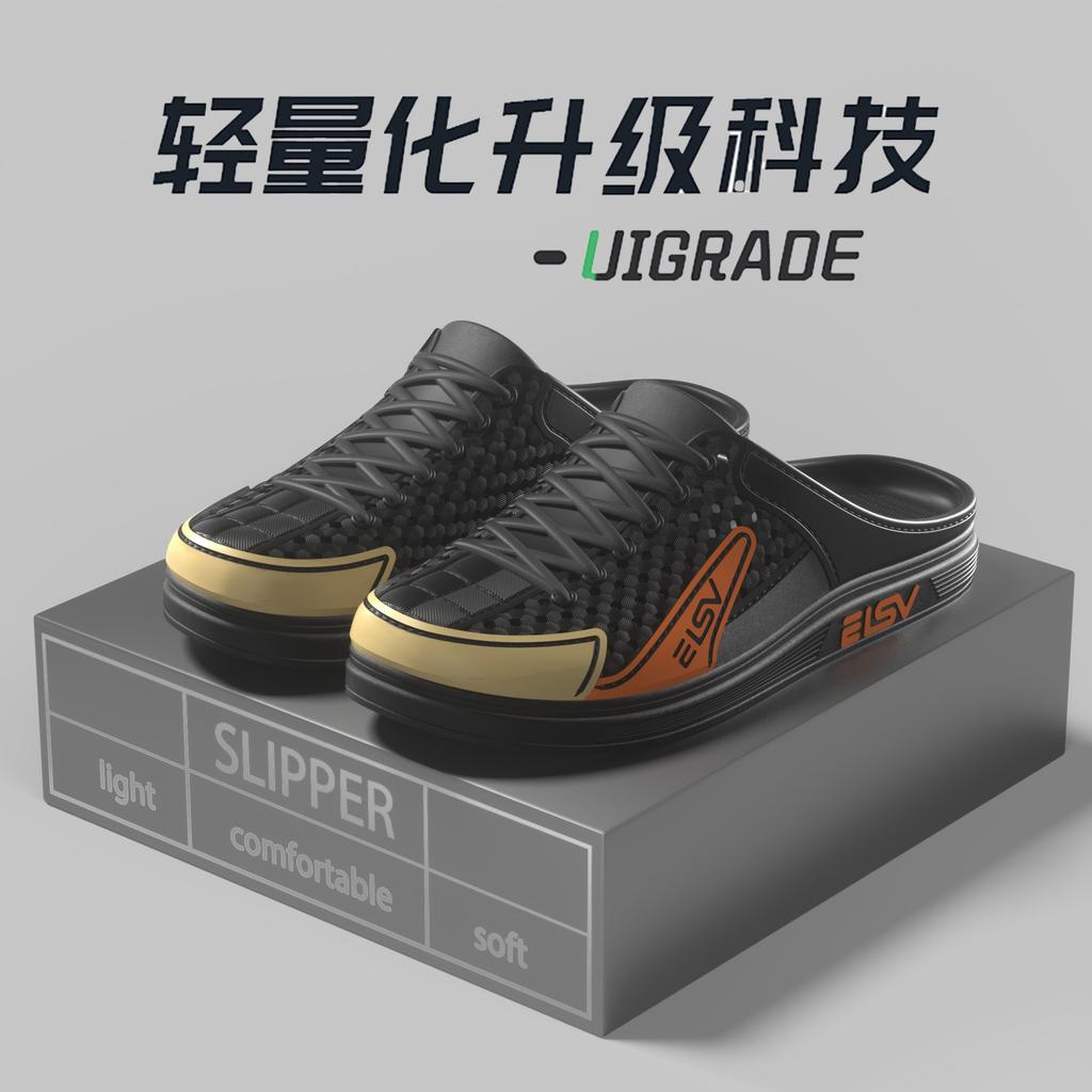 Free shipping of the new Baotou men's non-slip summer men's sandals and thick-soled