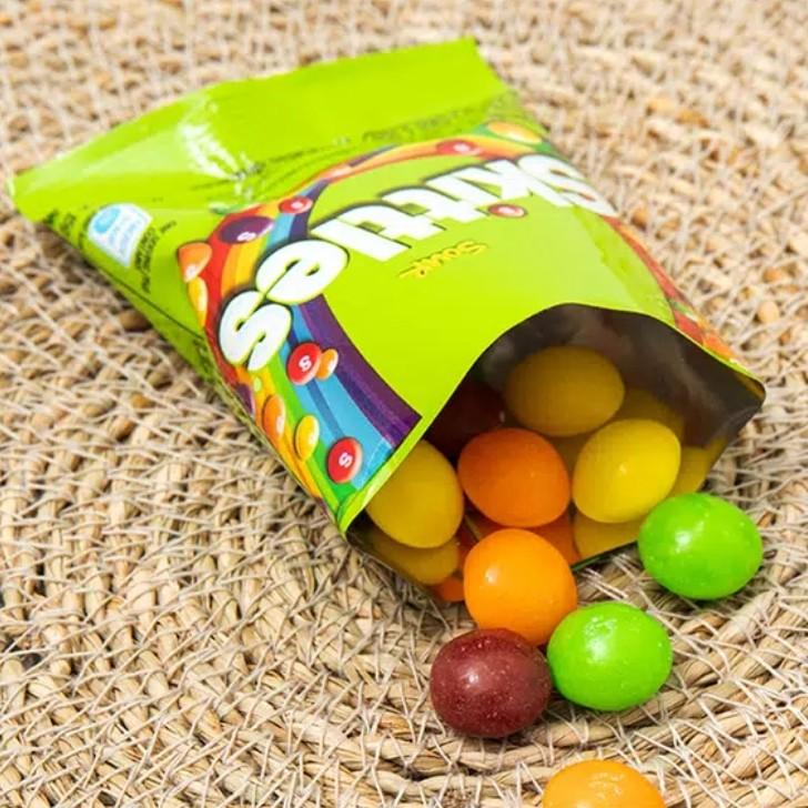 Skittles Sour Fun Size Pytlík bonbónů 60 g