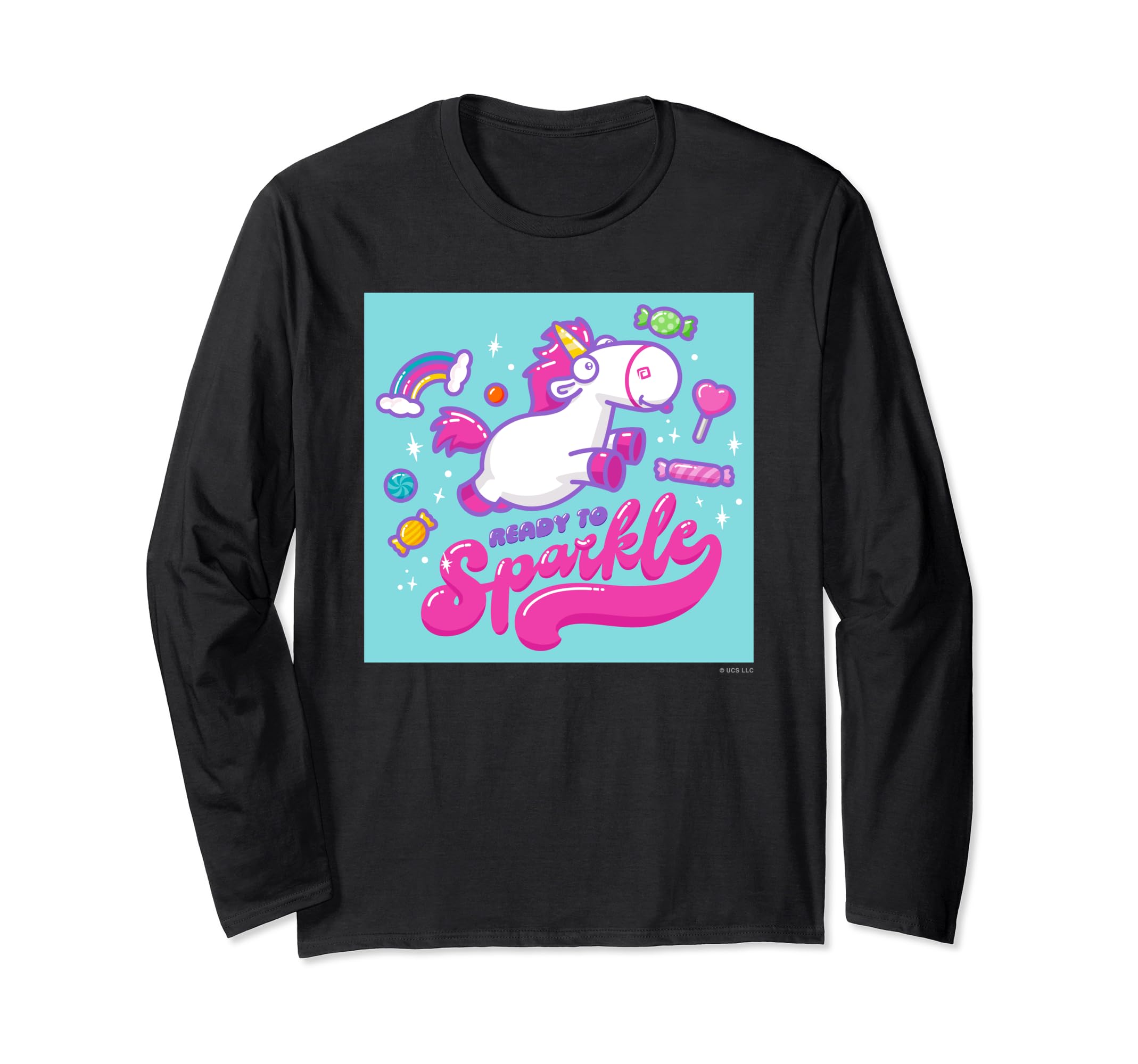 

Minion SPARKLE long sleeve T-shirt чорний