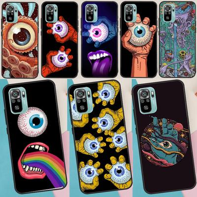 Hände mit Augen Hülle Für Xiaomi Redmi 13C 14C 10C 12C Redmi Note 14 12 11 9 10 13 Pro 9S 10S 11S 12S Abdeckung