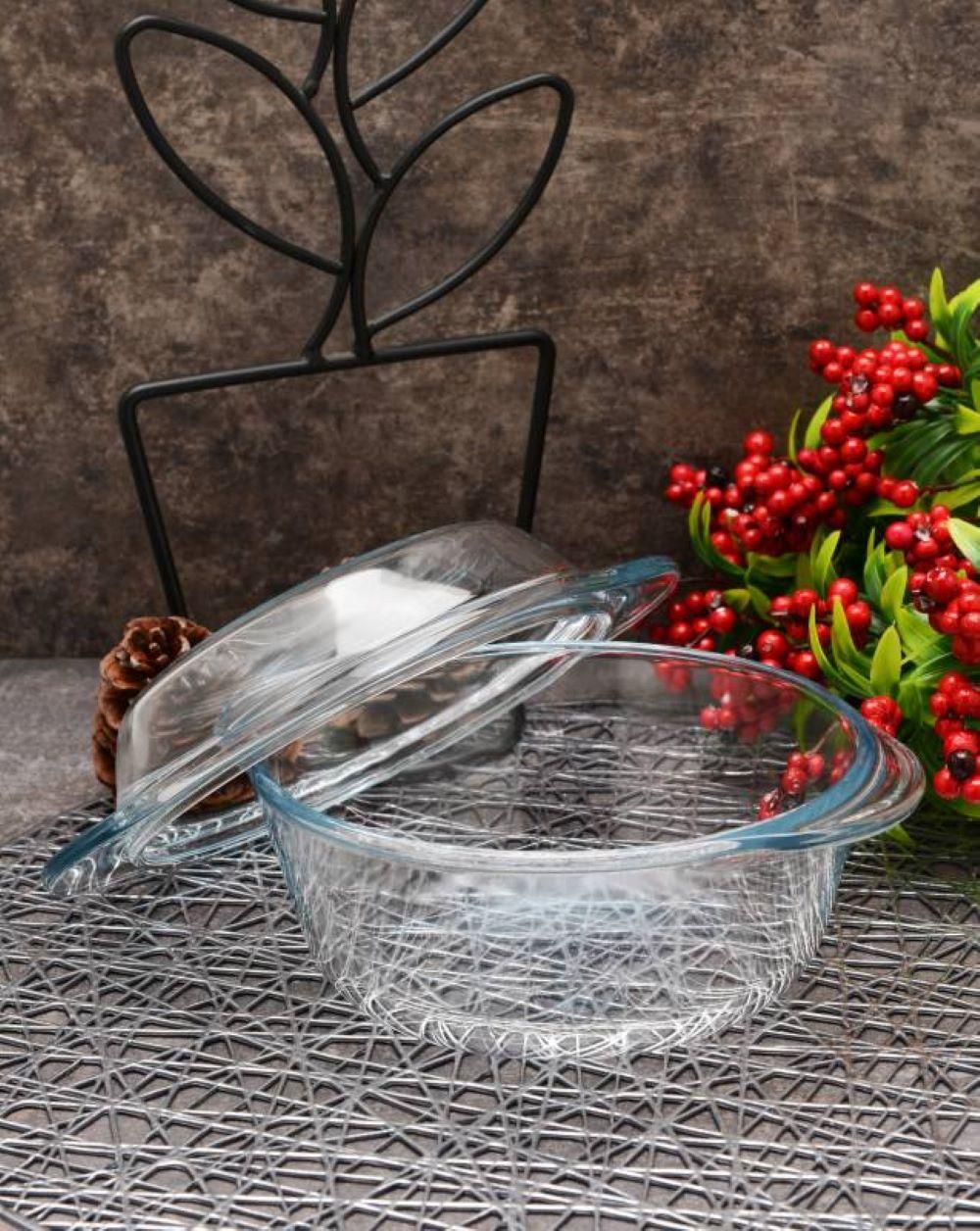 

Paşabahçe 59033 Borcam Pot with Lid 840 cc