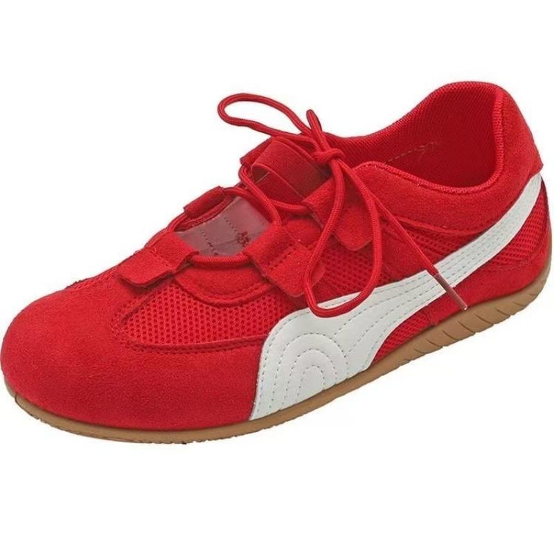 Summer new breathable mesh casual retro low-top wear-resistant board shoes dopamine women