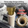 Hexagonal Handle PPR Lifting Drill Bit 24-31/18-24/15-19 Step Drill for Water/Electricity Pipe Multi-Layer Boring Hole Expansion