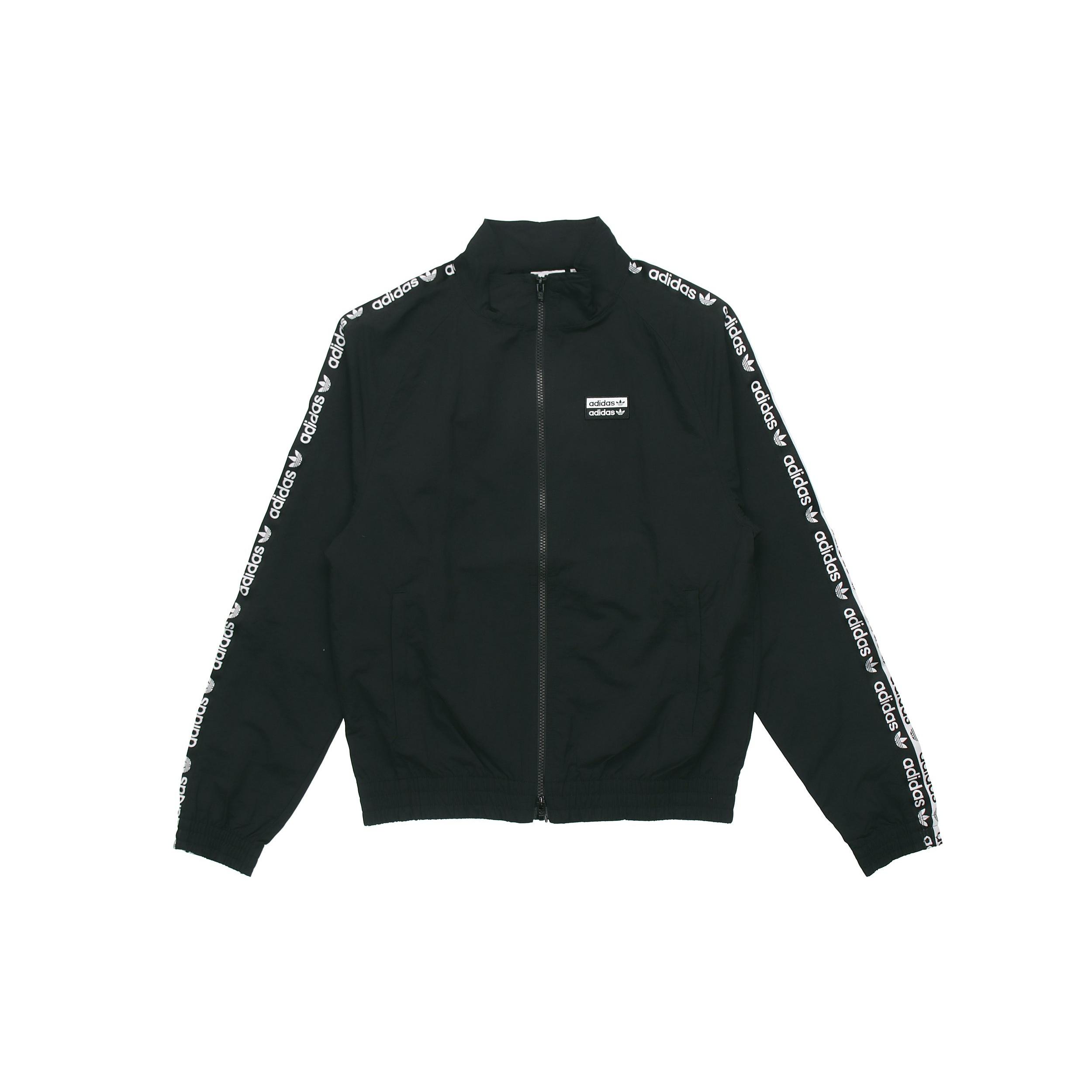 adidas originals Stand-up Collar Causual Sports Jacket Coat Male Black Men s FL1763 XS