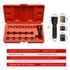 TINSOL M14x1.25 Kit de Reparare Filet Bujie Oțel Carbon Portabil Tarod cu Șurub Instrument de Refiletare pentru Chiulasa Motorului Auto