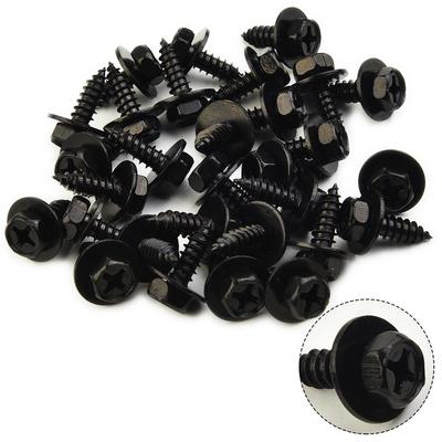 30 Pcs Bolt Retainer Mudguard Liner Under Cover Screw For Toyota