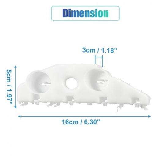 Links Rechts Vorne Stoßstangenhalterung ZWEI für Nissan Altima 16-18
