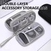 Data Cable Organizer Bag Travel Storage Pouch Multi Functional Electronic Accessories Case for Phone Charger USB Cables