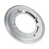 Heavy Duty Round Galvanized Lazy Susan Turntable Bearing Rotating Swivel Plate (9" Silver)