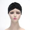 1Pcs Women'S Ethnic Style Pleated Turban Hat, Soft And Breathable, Suitable For Daily Wear, Yoga, And Fitness