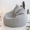 Bean Bag Cover No Filler Removable Bean Bag Chair Cover Washable Solid Color Sofa Cover for Bedroom Living Room Beanbag Chair