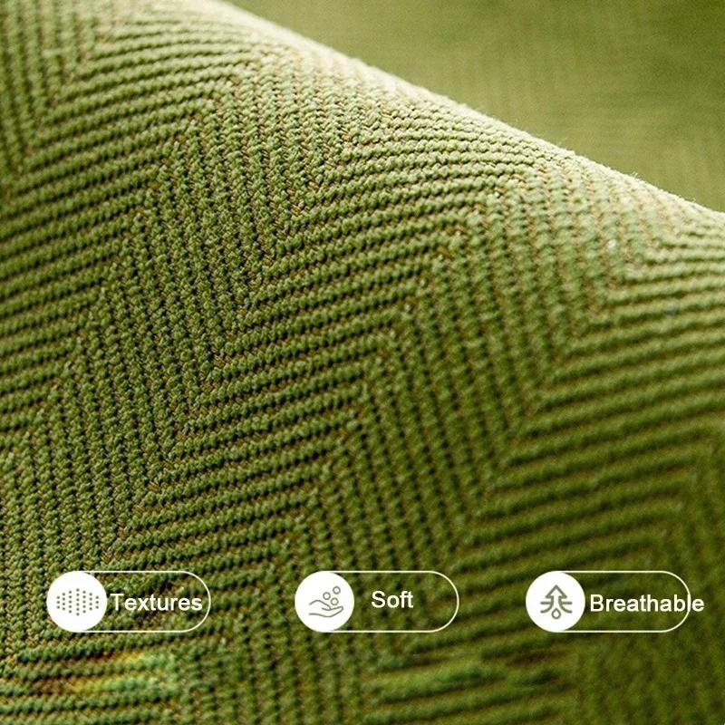 Universal Sofa Cover Towel Chenille Fabric Solid Color Living Room Sofa Cushion Non-Slip Sofa Cushion Housse De Canapé