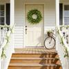 Kai Jin Eucalyptus Leaf and Berry Wreath - Rustic Farmhouse Spring/Summer Wall Decor