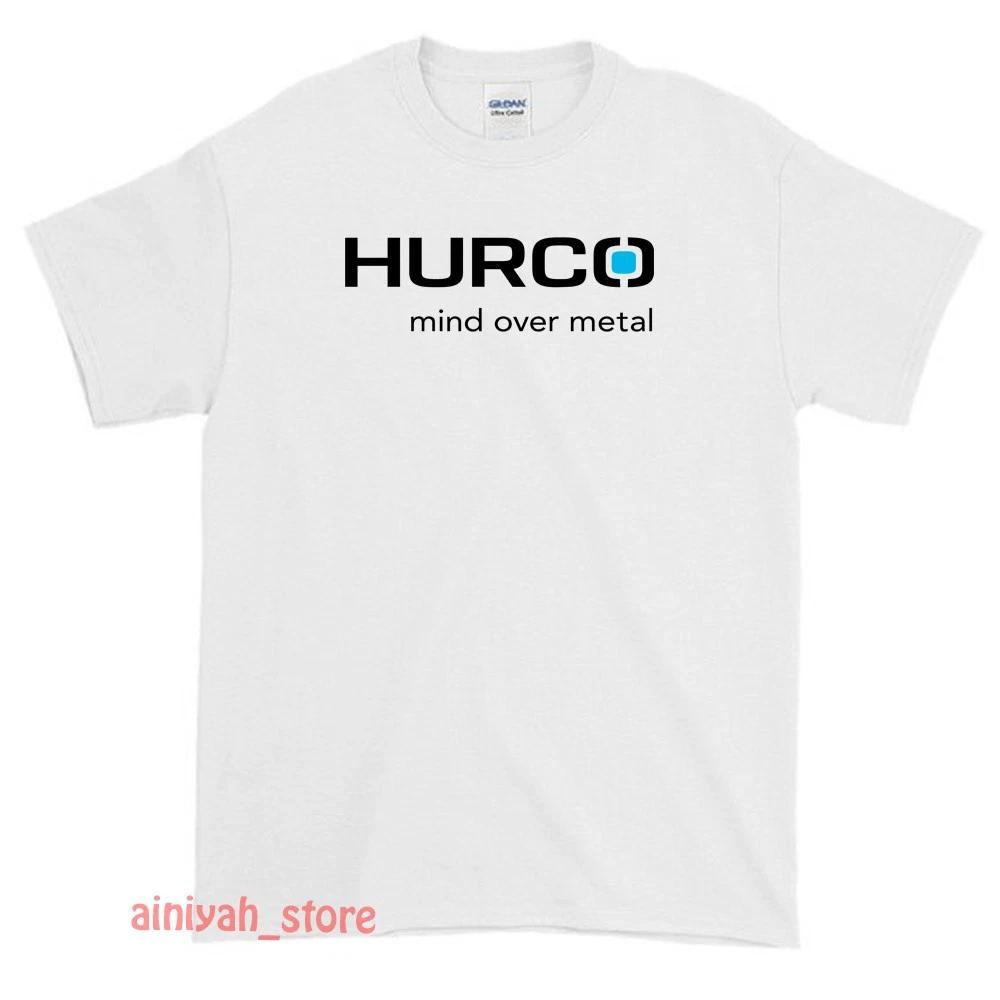 

New Hurco CNC Machine Tools Logo Men s Funny T shirt USA Size S-XXL 2XL