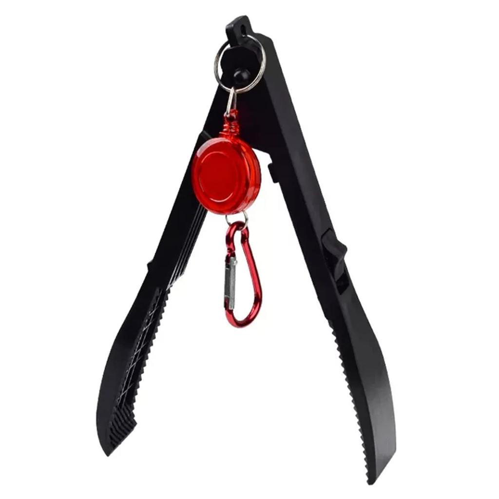 Crocodile Grip Fish Tongs, 223cm, ABS Resin, Rust-Resistant, Lightweight, with Locking Function