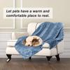 Solid Color Dog Blanket Washable Pet Blanket Soft Cat Bed Blanket  Pet