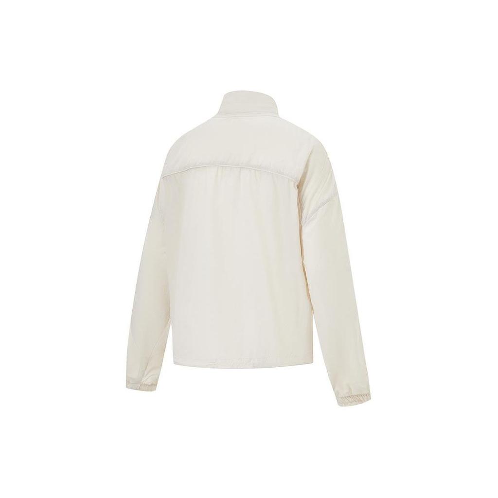 Li Ning Lightweight Comfortable Loose Soft Solid Color Stand Collar Sports Leisure UV Protection Breathable Sun Protection Clothing UPF40+ AFDU454-3
