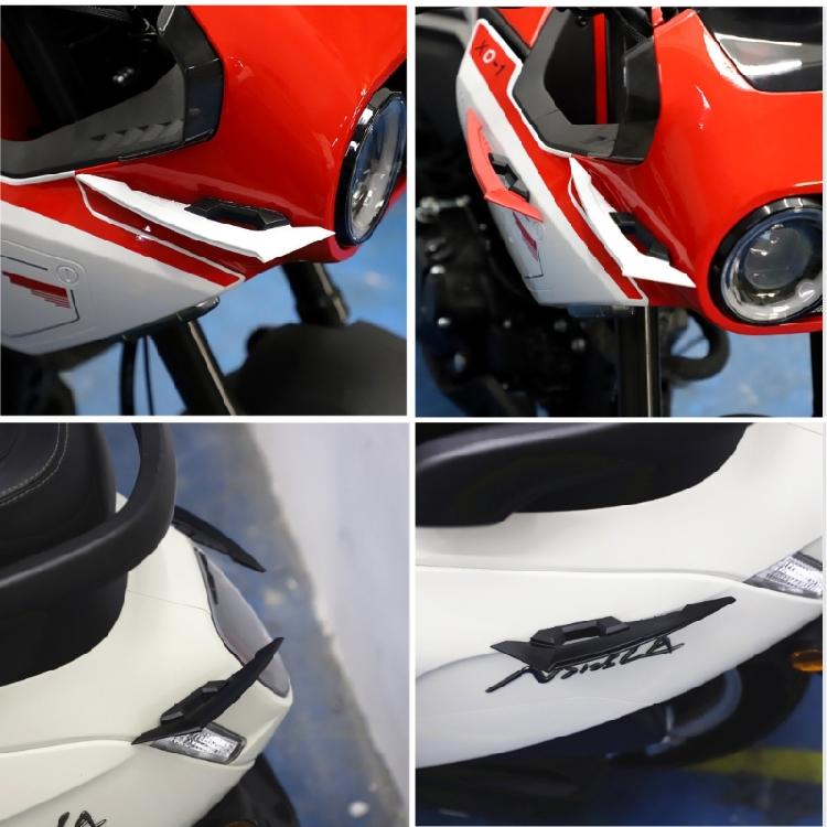 Motorcycle Modification Accessories Scooter E-Bikes Winglet Adhesive Sticker