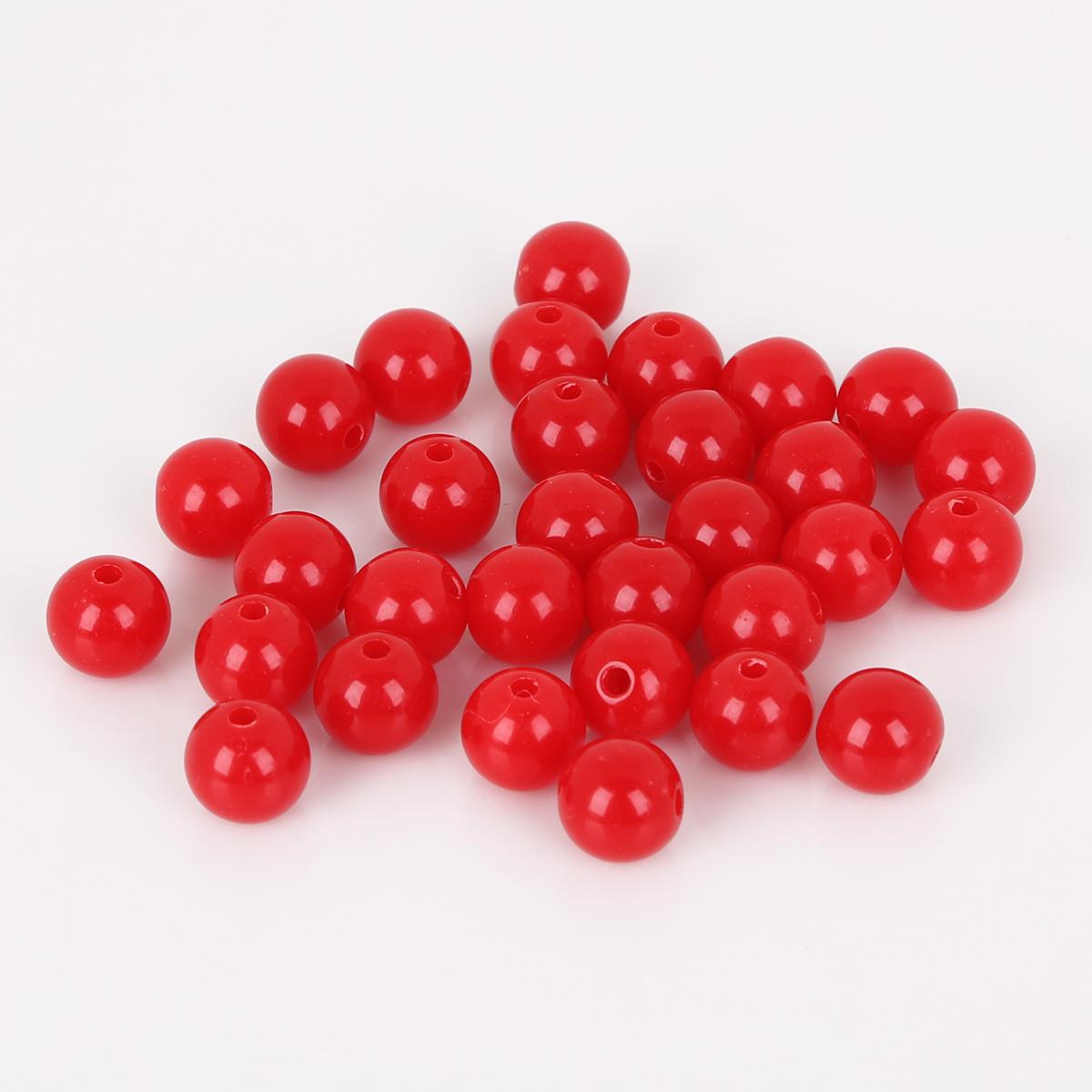 

20-200 шт. акриловые круглые бусины для изготовления ювелирных изделий, аксессуаров для рукоделия 6mm 200pcs