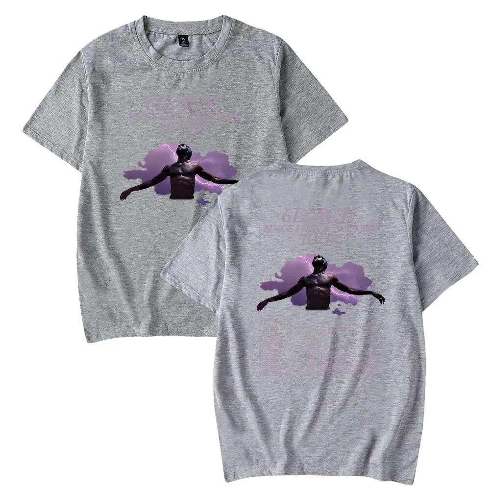 6Lack Since I Have A Lover Tour T-shirt Fashion Crewneck Short Sleeve Tee Women Unisex's Tshirt 2023 Hip Hop Clothes Unisex