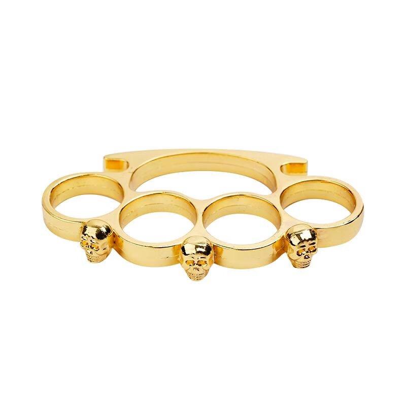 Ghost Skull Metal Knuckle Duster Ring