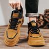 2026 Spring Autumn Outdoor Lace Up Men High Top Anti Slip Work Boots Korean New Durable Height Increasing All Match Casual Shoes