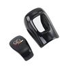 Honda Mugen Shift Knob Cover For Vezel Fit Accord Civic Exclusive Shift Grip Cover Carbon Style ABS Interior Parts Accessories Dirt Prevention Car