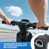 Electric Bike Throttle Grip Full Twist Ebike Throttle with 2 Keys Universal Electric Scooter Throttle Grip Speed Controller Grip for Q20 Electric