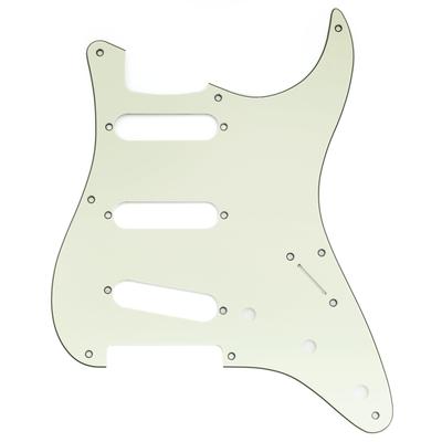Musiclily Escudo Strat Mint Green 8 Furos SSS