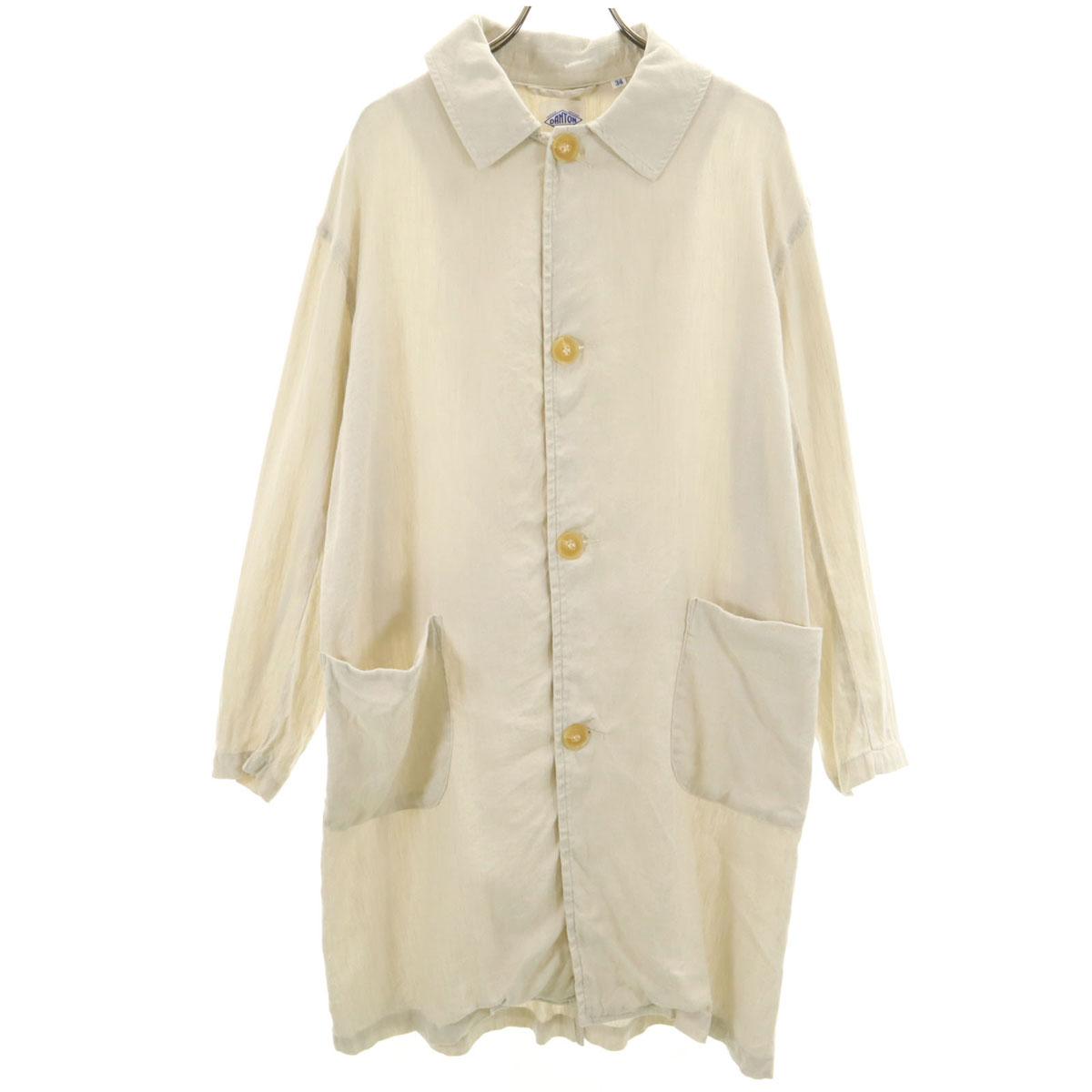 

Пальто Danton из смесового льна с воротником из нержавеющей стали 34 Gurege Женское Б/У