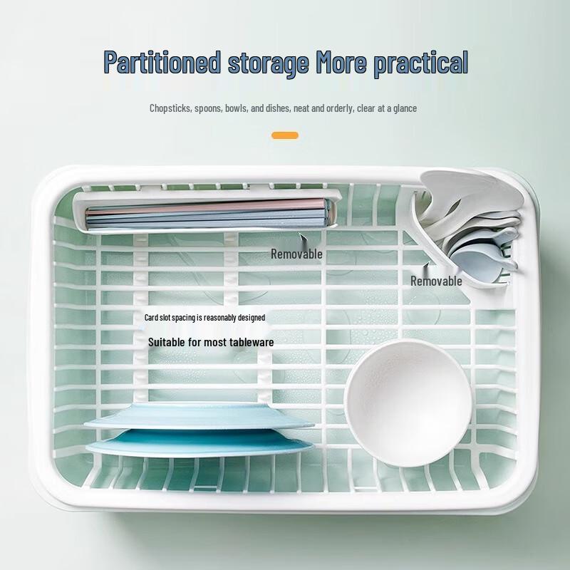 Chahua European Style Dish Drainer with Lid