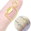 6pcs Magnetic Bracelet Extender with Safety Chain Necklaces Converter  for Girls