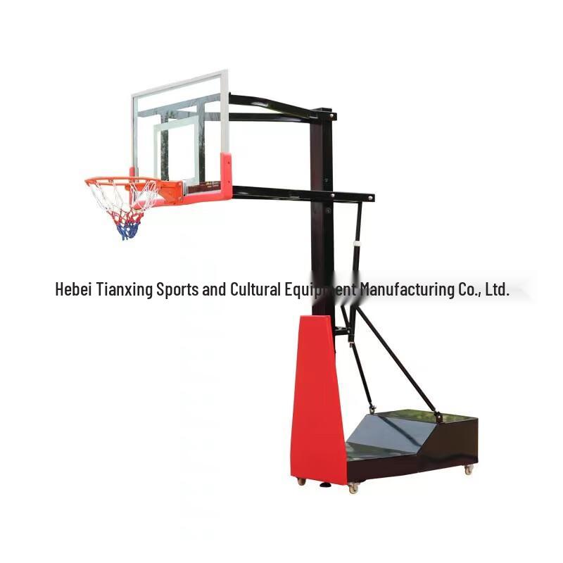 Adjustable Height Portable Basketball Hoop - Indoor/Outdoor