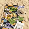 Cartoon E-Ed Edd n E-Eddy-S Towel Quick Drying Beach Towels Are Suitable For Swimming Pools Camping Yoga And The Gym