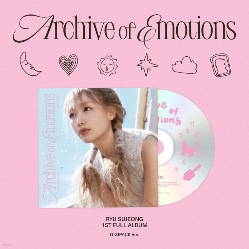

Ryu Su-jeong - 1st Album: Archive of emotions [Digipack Ver.]