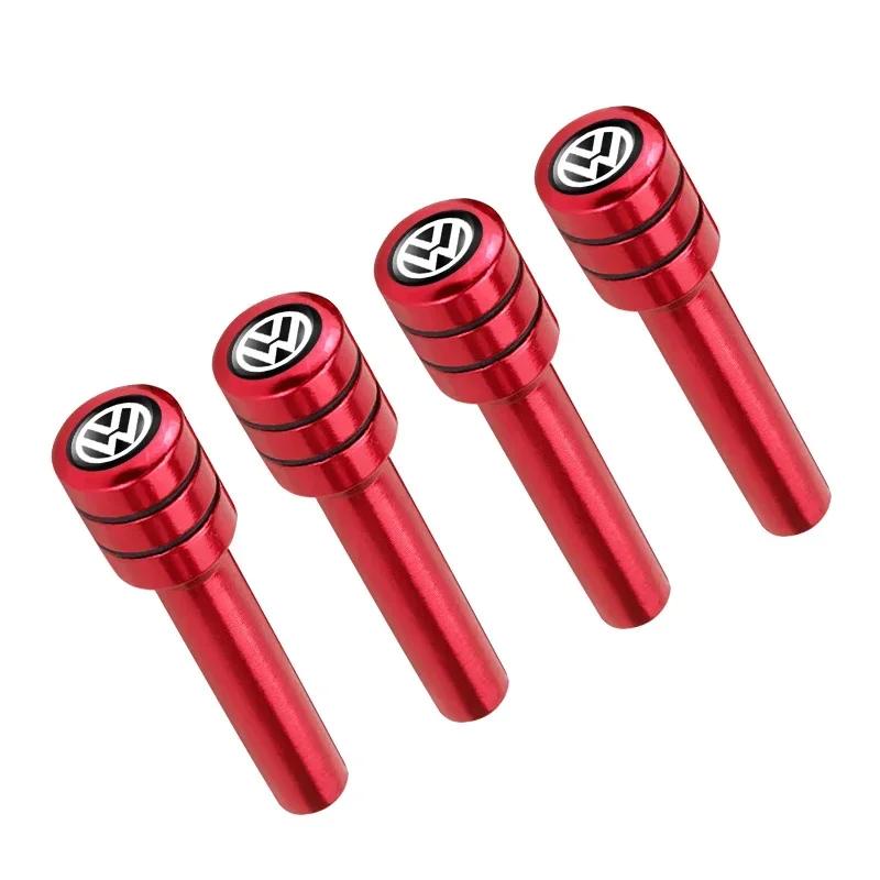 2/4Pcs Car Security Door Lock Pins Knob For Volkswagen VW Bora Golf MK6 Beetle CC R32 Sharan Jetta Touareg Passat Polo TiguanLP7