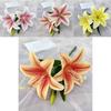 Premium Lily Fake Flowers 3d Printed For Wedding Venue And Home Styling
