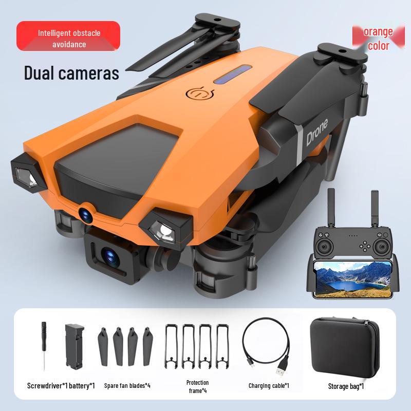 E88 Mini Foldable Brushless Drone with Optical Flow & Remote Control for Aerial Photography