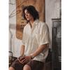 Men's Ethnic Style Japanese Retro Short-Sleeve Loose Shirt