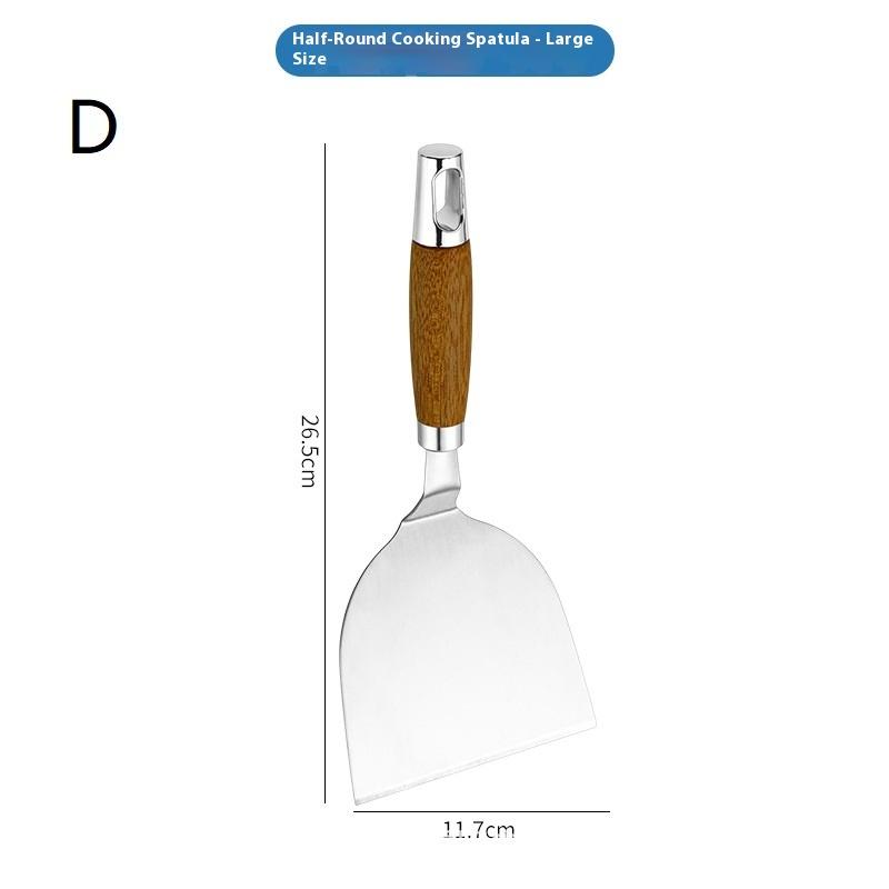 Stainless Steel Frying Shovel For Pizza Grill Hamburger Patty Molder Baking Omelette Shovel BBQ Tools Set Kitchenware Spatula