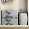 Clothing Storage Bag Large Capacity Portable Moving Bag with Secure Closure Design for Moving, Closet, Luggage and Travel Essentials Organization Bag